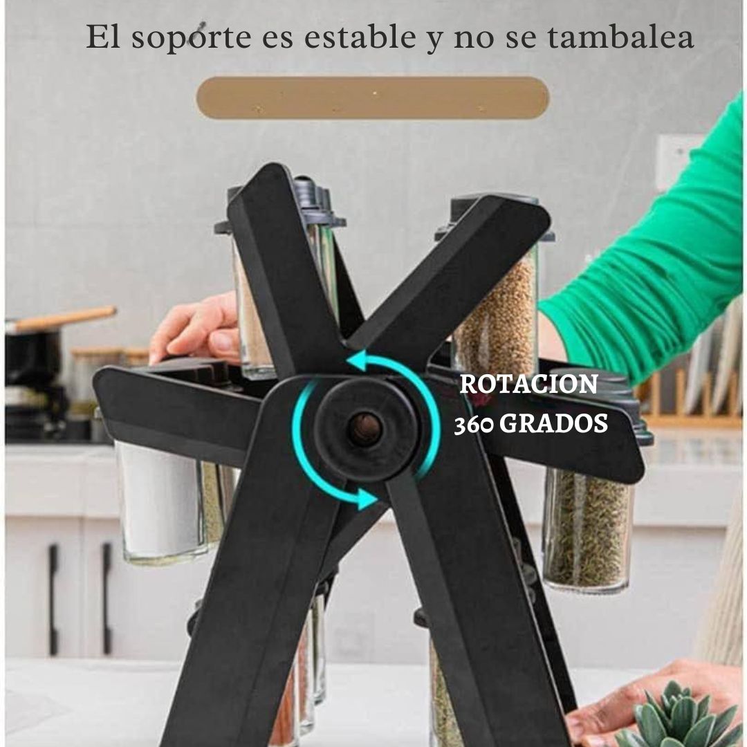 ¡Condimaster 360°, despídete del caos en tu cocina!