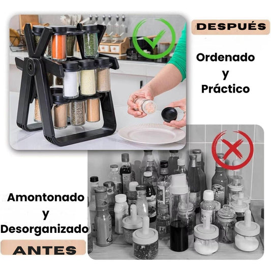 ¡Condimaster 360°, despídete del caos en tu cocina!