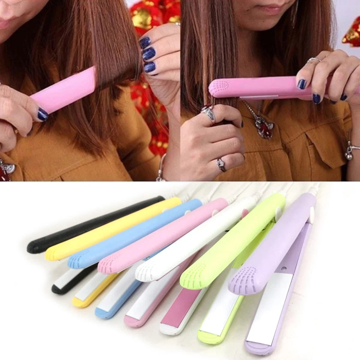 Mini Plancha Alisadora - Rizadora - Mirate mas Joven Hoy™